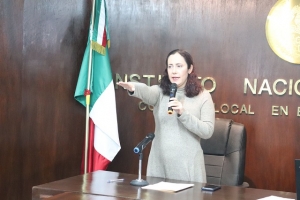 INE rinde tributo a “ego” de nueva encargada de despacho en Puebla