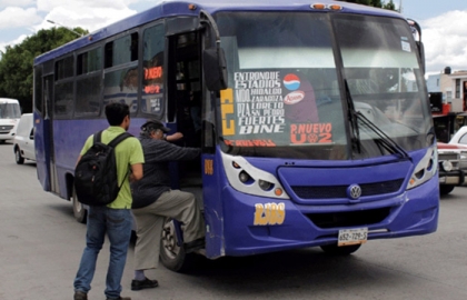 Descarta Secretaría de Transporte aumentar a 12 pesos la tarifa del transporte