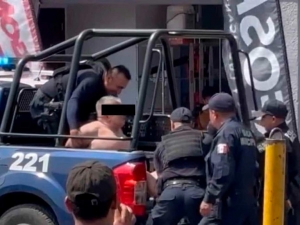 VIDEO: Así fue la detención del luchador Shocker en Oaxaca