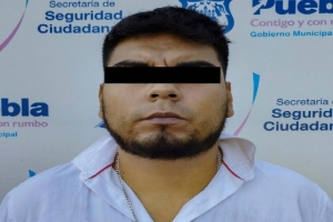 Fue detenido el principal operador de &quot;Los Orgasawara&quot; grupo delictivo dedicado al robo: Policia Municipal de Puebla
