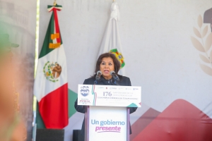 Llama presidenta del TSJ a sociedad poblana a honrar legado de los Niños Heroes