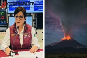 Cambia a Fase 3 alerta del volcán Popocatépetl