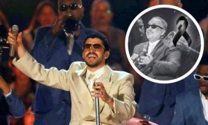 Bad Bunny detiene su concierto en Brasil para rendir emotivo homenaje a Willie Col&oacute;n: "Se fue una leyenda"