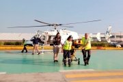 Con respuesta a&eacute;rea inmediata, gobierno poblano salva vida desde Iz&uacute;car de Matamoros