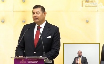 Primer Informe de Labores del Gobernador del Estado, Alejandro Armenta
