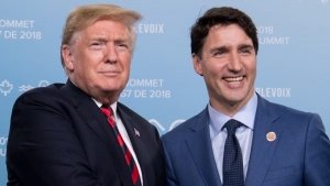 Donald Trump sigue con burlas a Justin Trudeau: “Gobernador del estado de Canadá”