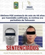 Obtiene FGE sentencia de m&aacute;s de 46 a&ntilde;os por homicidio calificado, la v&iacute;ctima era periodista de Tehuac&aacute;n