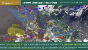 Lluvias puntuales intensas en Veracruz, Oaxaca y Chiapas