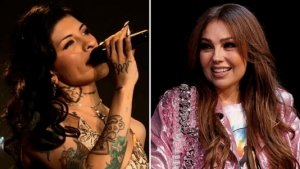 Thalía se deshace en halagos hacia Cazzu tras su interpretación de "No me enseñaste"