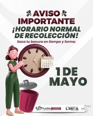 Gobierno de Pepe Chedraui, garantiza servicio de recolecci&oacute;n el 1 de mayo