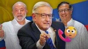 AMLO confirma llamada con Lula da Silva y Gustavo Petro para analizar crisis en Venezuela tras triunfo de Nicolás Maduro