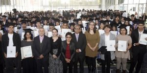 Rectora Lilia Cedillo destaca esfuerzo y perseverancia en los egresados del Bachillerato 5 de Mayo de la BUAP