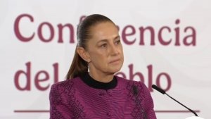 Sheinbaum pide revisar si prima de AMLO incurri&oacute; en falta administrativa por insultar a Trump