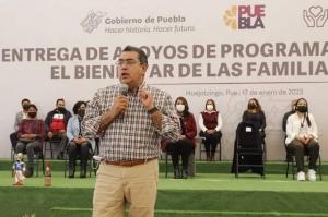 Gobierno de Puebla destinó más de 96 mdp para apoyos sociales