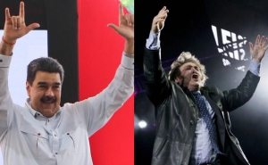 &quot;Dictador&quot;, &quot;¡Bicho cobarde!: el pleito de Nicolás Maduro y Javier Milei sube de tono