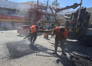 Campa&ntilde;a Capitalina Bacheando Puebla: refuerza atenci&oacute;n en vialidades secundarias de la capital