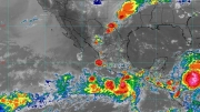 Oaxaca, Guerrero, Chiapas y Veracruz, en Alerta por Próxima Tormenta Tropical Kristy