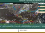 Se prev&eacute;n lluvias puntuales fuertes con descargas el&eacute;ctricas en zonas de Tamaulipas