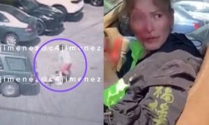 La pateó, le dio puñetazos y huyó: Filtran VIDEO del momento en que “Fofo” Márquez da brutal golpiza a mujer