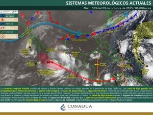 Lluvias puntuales torrenciales en San Luis Potosí, Queretaro, Hidalgo, Puebla, Veracruz, Guerrero y Oaxaca