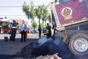 Avanza programa de bacheo; suman m&aacute;s de 121 mil reparaciones en la ciudad