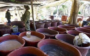 Narcolaboratorio internacional operaba en San Andrés Cholula