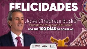 Armenta felicita a Chedraui por sus primeros 100 días de gobierno