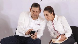Sheinbaum y Armenta coordinan acciones para apoyar a damnificados por lluvias