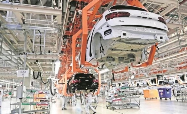 Audi se van a paro técnico en producción de Puebla