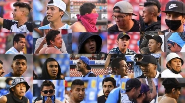 Difunden imágenes de agresores del estadio Corregidora de Querétaro