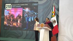 Puebla tiene seguridad y paz con apoyo absoluto del gobierno de Claudia Sheinbaum