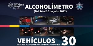 Remiten en San Pedro Cholula a 23 conductores por operativo alcoholímetro