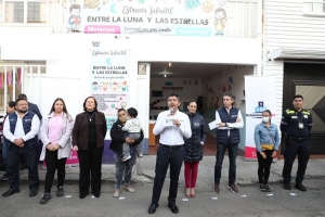 Entrega Ayuntamiento de Puebla apoyo mil 500 a beneficiarios de estancias infantiles