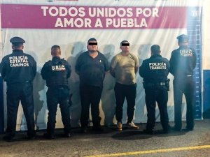 En Coronango, fuerzas de seguridad recuperan tractocami&oacute;n robado