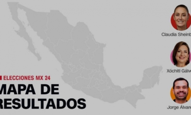 Así quedó el MAPA político de México tras las Elecciones 2024; Morena ganó 7 de 9 gubernaturas