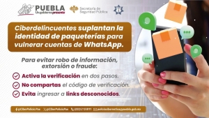 Exhorta SSP a usuarios de WhatsApp a redoblar medidas ante robos de cuentas