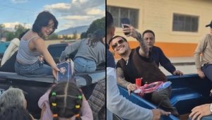 Nodal y los Aguilar regalan juguetes por Navidad en Zacatecas, pero los critican en redes: &ldquo;Parece un lavado de imagen&rdquo;