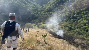 Se desploma ambulancia aérea en Temixco, Morelos; reportan, al menos, 4 muertos