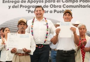 Infraestructura carretera y Obra Comunitaria construyen bienestar en Huatlatlauca: Armenta Mier