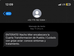 Arrecian campañas negras en contra del puntero de Morena en Puebla Alejandro Armenta