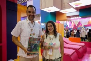 Proyecta gobierno de Pepe Chedraui a la ciudad de Puebla en el Tianguis Tur&iacute;stico M&eacute;xico 2026