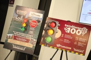 Avanza Gobierno de la Ciudad con el programa Sem&aacute;foros Al 100
