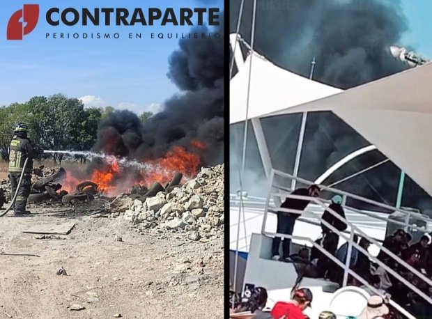 Bomberos controlan incendio en zona del Velódromo
