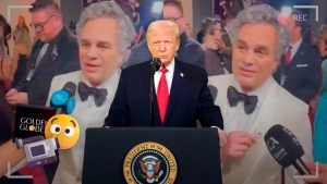 Mark Ruffalo critica a Trump en los Globos de Oro 2026