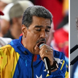VIDEO: Maduro reta a golpes a Javier Milei, presidente de Argentina, tras elecciones