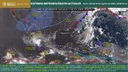Lluvias puntuales intensas en Chihuahua, Sinaloa, Durango y Nayarit
