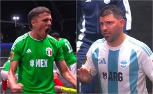 México elimina a Argentina de la Kings League World Cup; Kun Agüero se quejó del arbitraje