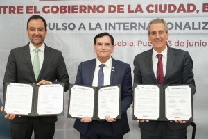Promueve Pepe Chedraui la internacionalización de empresas locales con la firma de convenios estratégicos