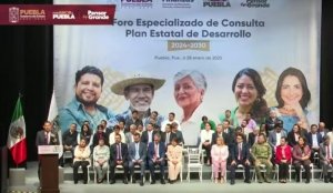 Armenta encabeza Foro de Consulta para el Plan Estatal de Desarrollo