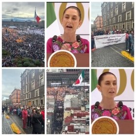 ES TIEMPO DE TRANSFORMACIÓN Y DEMOCRACIA; SE CIERRA LA PUERTA A LA CORRUPCIÓN Y PRIVILEGIOS, LA TRAICIÓN, DESIGUALDAD Y DISCRIMINACIÓN: SHEINBAUM